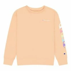 Girls 7-16 Champion® Overlap Repeat Fleece Sweatshirt Lilac -Champion shop unnamed file 1174