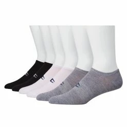 Men's Champion® 6-pack Basic Performance No-Show Socks Black