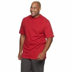 Big & Tall Champion® Solid Tee Green Myth -Champion shop unnamed file 118