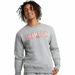 Men's Champion® Powerblend Fleece Crew Sweatshirt White 9 Men's Champion® Powerblend Fleece Crew Sweatshirt White -Champion shop unnamed file 1187