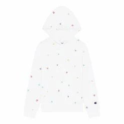 Girls 7-16 Champion® Tossed C Logo Fleece Hoodie Black