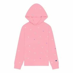 Girls 7-16 Champion® Tossed C Logo Fleece Hoodie Black -Champion shop unnamed file 1195