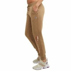 Women's Champion® Powerblend Fleece Joggers Midway Brown -Champion shop unnamed file 1198
