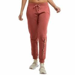 Women's Champion® Powerblend Fleece Joggers Midway Brown -Champion shop unnamed file 1199