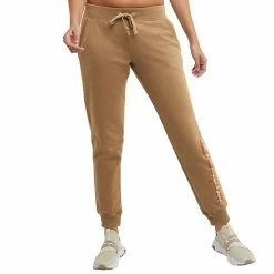 Women's Champion® Powerblend Fleece Joggers Midway Brown -Champion shop unnamed file 1200