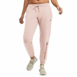 Women's Champion® Powerblend Fleece Joggers Midway Brown -Champion shop unnamed file 1201