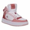 Champion Drome Women's High-Top Shoes White Hush Pink -Champion shop unnamed file 1203