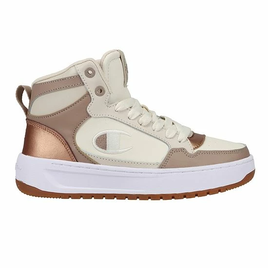 Champion Drome Women's High-Top Shoes White Hush Pink Champion Drome Women's High-Top Shoes White Hush Pink -Champion shop unnamed file 1204