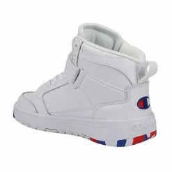 Champion® Drome Men's High-Top Shoes Black White Stormy -Champion shop unnamed file 1214