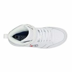 Champion® Drome Men's High-Top Shoes Black White Stormy -Champion shop unnamed file 1216