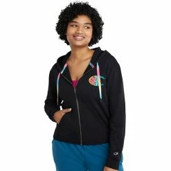 Women's Champion® Campus French Terry Full-Zip Hoodie Fresh Teal
