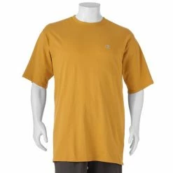 Big & Tall Champion® Solid Tee Green Myth -Champion shop unnamed file 126