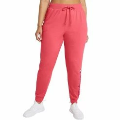 Plus Size Champion® Powerblend Fleece Graphic Joggers Rich Purple -Champion shop unnamed file 1318