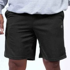 Big & Tall Champion® Solid Lounge Shorts Oxford Gray