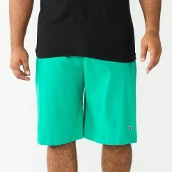 Big & Tall Champion® Solid Lounge Shorts Oxford Gray -Champion shop unnamed file 1387