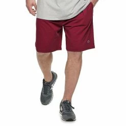 Big & Tall Champion® Solid Lounge Shorts Oxford Gray -Champion shop unnamed file 1389