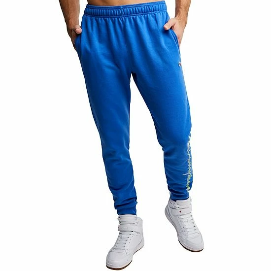 Men's Champion® Powerblend Graphic Jogger Sweatpants Bright Royal Men's Champion® Powerblend Graphic Jogger Sweatpants Bright Royal -Champion shop unnamed file 1390