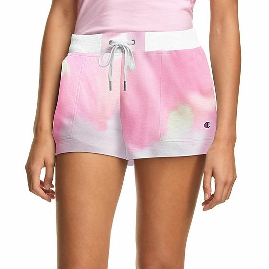 Women's Champion® Campus French Terry Shorts Cheerful Red Women's Champion® Campus French Terry Shorts Cheerful Red -Champion shop unnamed file 1430