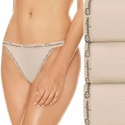 Women's Champion® 3-Pack Microfiber Bikini Panty Set CH42M3 A34e Orchid Olive