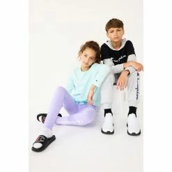 Girls 7-16 Champion® Classic Script Tie Front Tee Light Pink -Champion shop unnamed file 1443