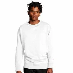 Men's Champion® Fleece Powerblend Sweatshirt Cargo Olive -Champion shop unnamed file 147