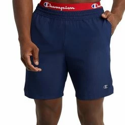Men's Champion® Woven Sport Shorts Nifty Turquoise Navy -Champion shop unnamed file 1470