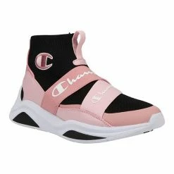 Champion® Lady Legend V CB Women's High-Top Shoes White Scarlet -Champion shop unnamed file 1489
