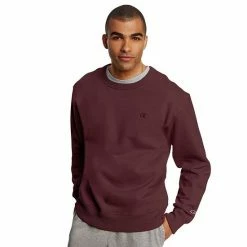 Men's Champion® Fleece Powerblend Sweatshirt Cargo Olive -Champion shop unnamed file 149