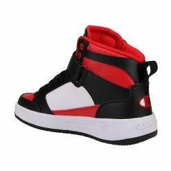 Champion® Drome CB Men's High-Top Shoes White Black Royal Blue -Champion shop unnamed file 1516
