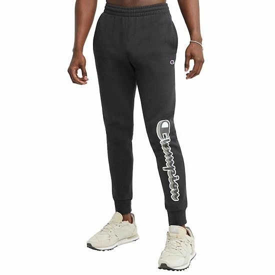 Men's Champion® Powerblend Fleece Joggers Oxford Gray Men's Champion® Powerblend Fleece Joggers Oxford Gray -Champion shop unnamed file 1527