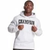 Men's Champion® Powerblend Applique Fleece Hoodie Oxford Gray -Champion shop unnamed file 1528