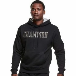 Men's Champion® Powerblend Applique Fleece Hoodie Oxford Gray 6 Men's Champion® Powerblend Applique Fleece Hoodie Oxford Gray -Champion shop unnamed file 1532