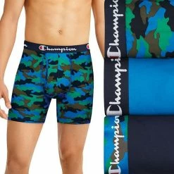 Men's Champion 3-Pack Total Support Pouch Lightweight Stretch Boxer Brief Black Grey -Champion shop unnamed file 1550