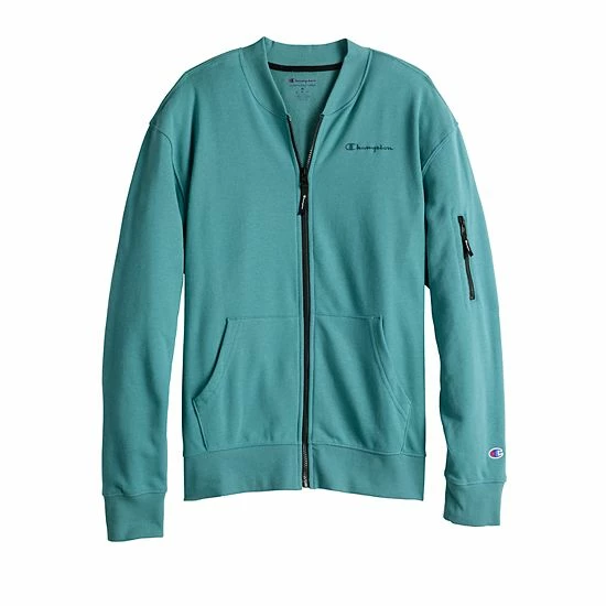 Men's Champion® French-Terry Fleece Bomber Jacket Black Men's Champion® French-Terry Fleece Bomber Jacket Black -Champion shop unnamed file 1552