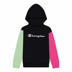 Girls 7-16 Champion® Color Block Fleece Hoodie Blue