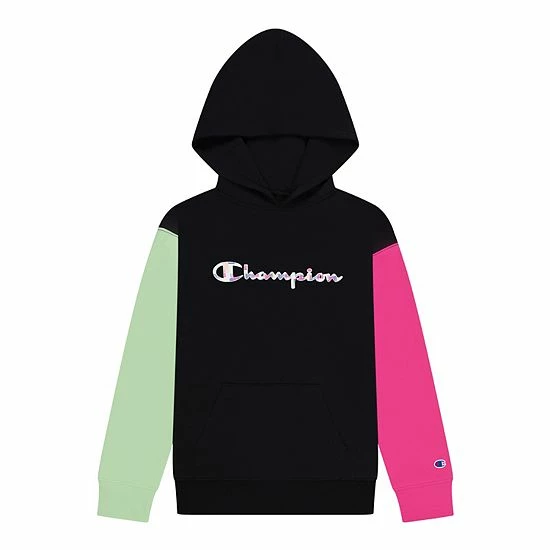Girls 7-16 Champion® Color Block Fleece Hoodie Blue Girls 7-16 Champion® Color Block Fleece Hoodie Blue -Champion shop unnamed file 1576