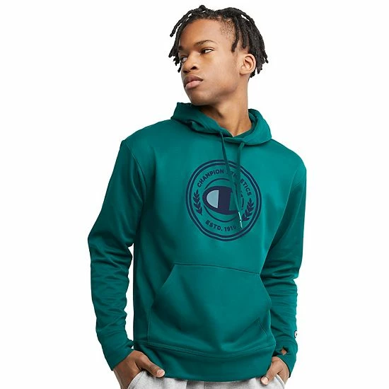 Men's Champion® Game Day Graphic Hoodie Dark Emerald Men's Champion® Game Day Graphic Hoodie Dark Emerald -Champion shop unnamed file 1604
