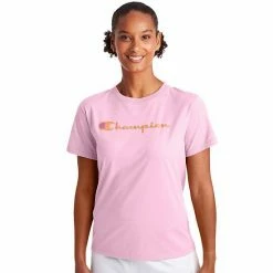 Women's Champion® Classic Graphic Tee Light Sea Green -Champion shop unnamed file 1616