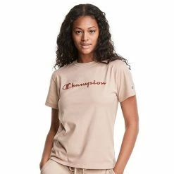 Women's Champion® Classic Graphic Tee Light Sea Green -Champion shop unnamed file 1617