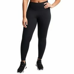 Women's Champion® Soft Touch 7/8 Leggings Ebony Heather -Champion shop unnamed file 1650