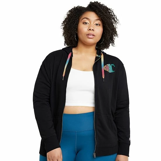 Plus Size Champion® French Terry Hoodie Black Multi Plus Size Champion® French Terry Hoodie Black Multi -Champion shop unnamed file 1689
