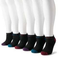 Women's Champion® Mesh Top Low Cut Sock 6-Pack CH5076