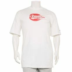 Big & Tall Champion® Brushstroke Script Tee White -Champion shop unnamed file 1803