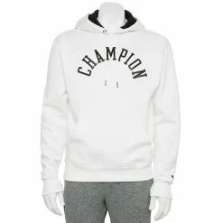 Men's Champion® Powerblend Fleece Hoodie Oxford Gray 5 Men's Champion® Powerblend Fleece Hoodie Oxford Gray -Champion shop unnamed file 1808