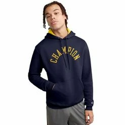 Men's Champion® Powerblend Fleece Hoodie Oxford Gray 6 Men's Champion® Powerblend Fleece Hoodie Oxford Gray -Champion shop unnamed file 1809