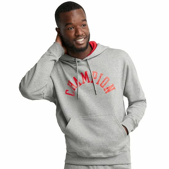 Men's Champion® Powerblend Fleece Hoodie Oxford Gray Men's Champion® Powerblend Fleece Hoodie Oxford Gray -Champion shop unnamed file 1811