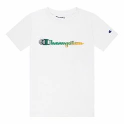 Boys 8-20 Champion® Quick Script Tee White -Champion shop unnamed file 1829