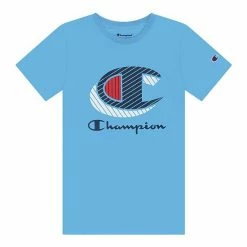 Boys 8-20 Champion® Sliced C Script Tee Swiss Blue -Champion shop unnamed file 1852
