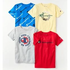 Boys 8-20 Champion® Check Circles Tee Scarlet -Champion shop unnamed file 1885