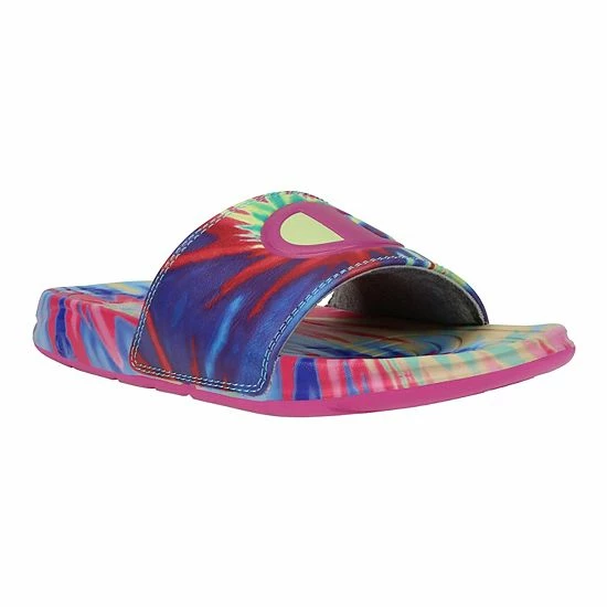 Champion® Mega Slide Tie-Dye Women's Slide Sandals Pink Tie Dye Champion® Mega Slide Tie-Dye Women's Slide Sandals Pink Tie Dye -Champion shop unnamed file 1923